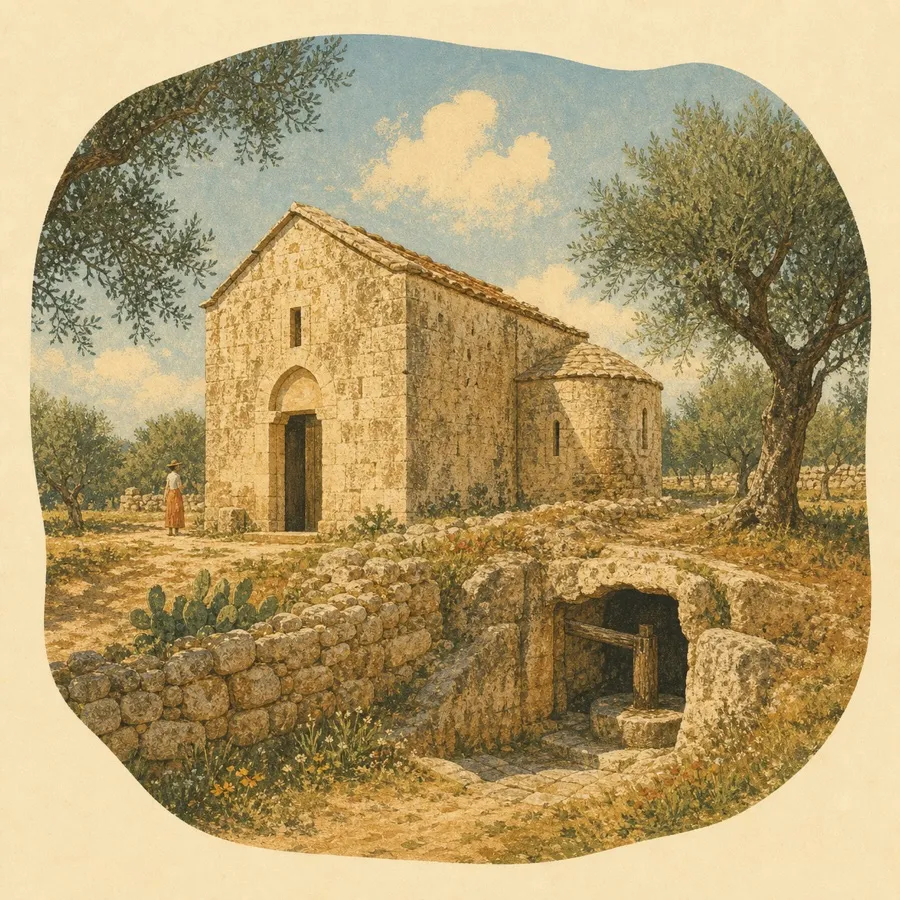 Kleine Landkirche nahe Celsorizzo
