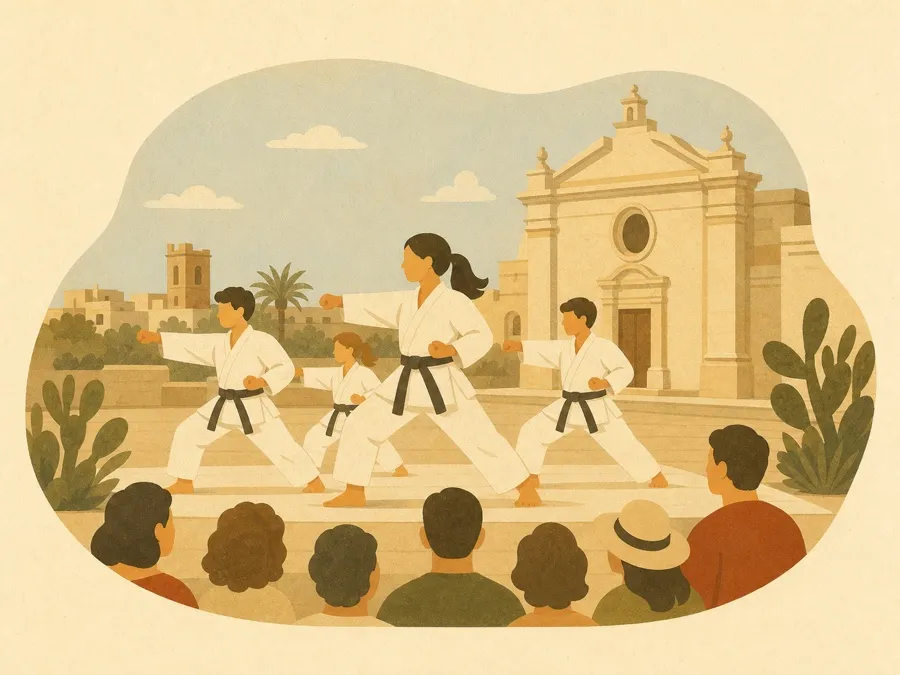 Saggio inizio anno — apertura palestra
